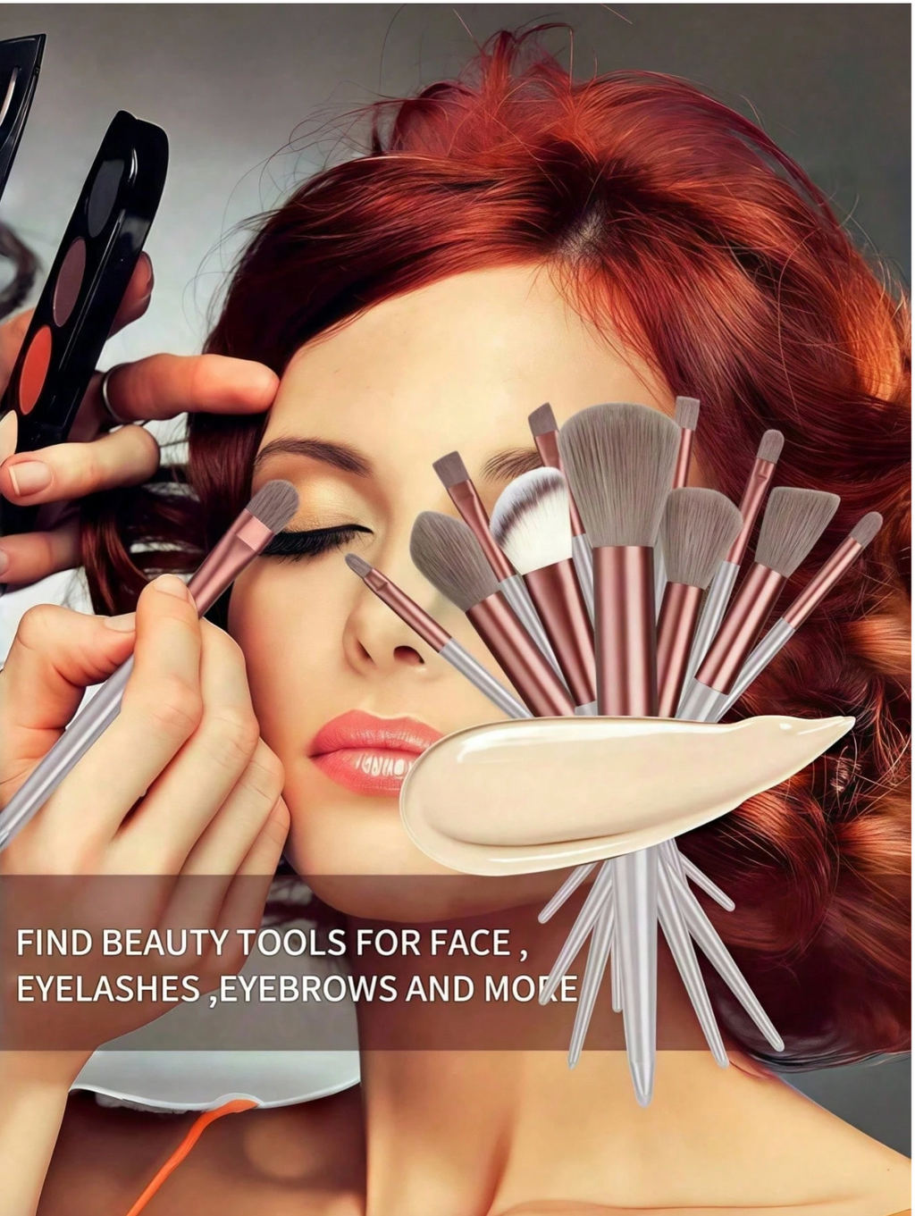 Set de  13 Pinceaux Maquillages