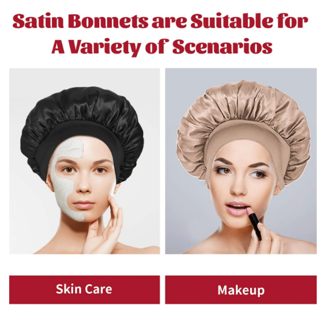 2 pièces de bonnets en Soie