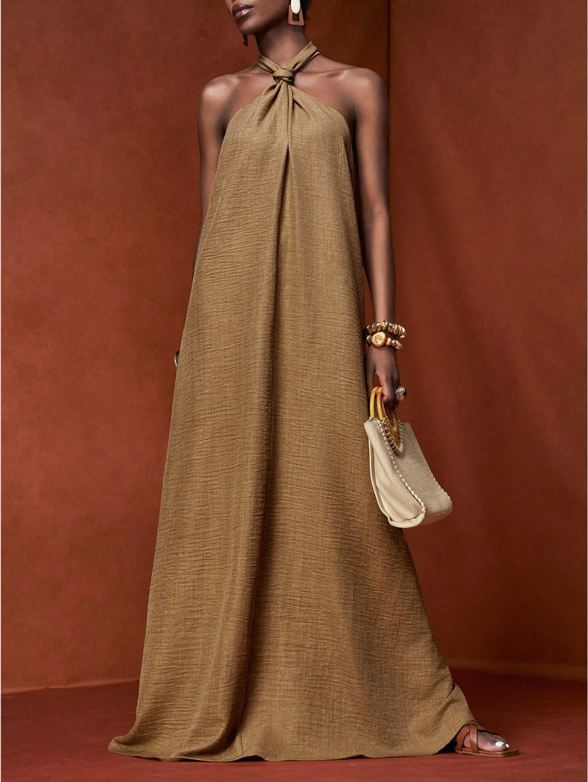 Robe longue en fibre de Bambou