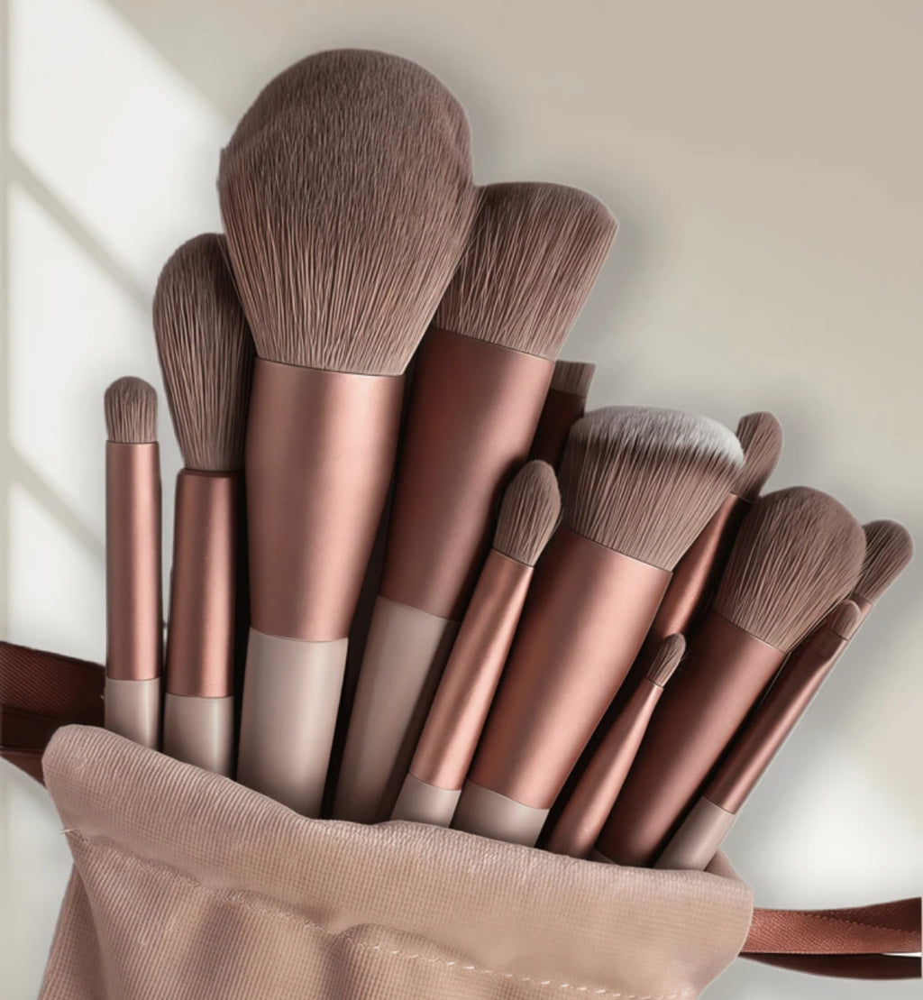 Set de  13 Pinceaux Maquillages